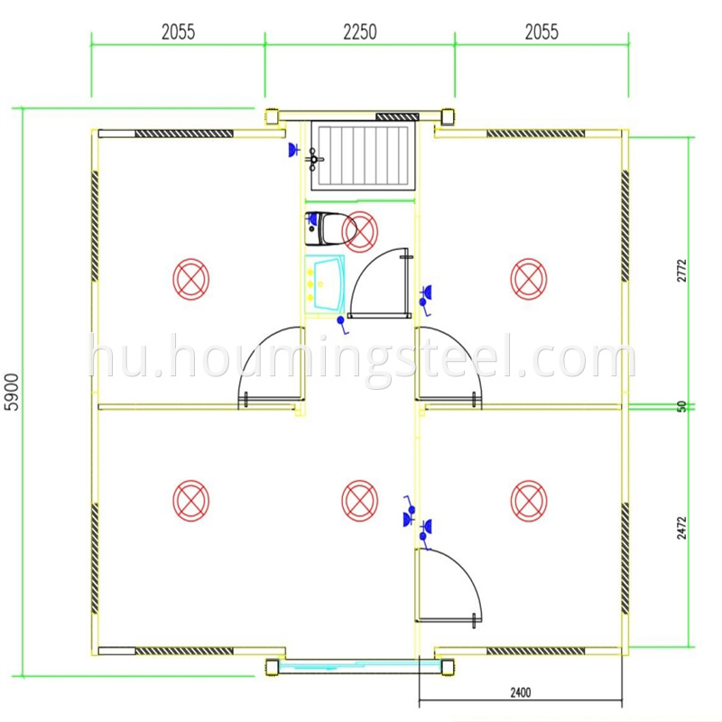 modern steel prefab house01